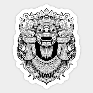 Barong Bali Sticker